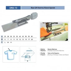 Biye Çift Kıvırma Klorat (Etek) Apara 25x7mm / APR 13-R