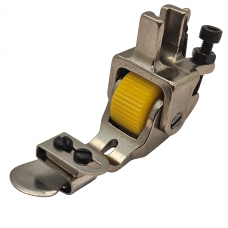 Düz Makine Ekstrafor Ayarlı ve Mesafeli Sarı Teker Ayak / S10