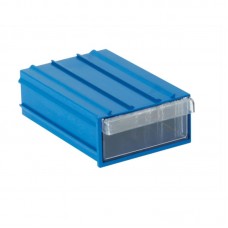 Plastik Çekmece Mavi Şeffaf 85X122X41mm / 102 30Adet