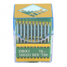 Düz Makine İnce Dip Yanmaz Dikiş İğnesi / DBX1 SES PVD 16/100 100ADET