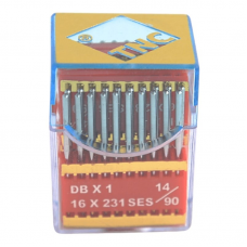 Düz Makine İnce Dip Yanmaz Dikiş İğnesi / DBX1 SES PVD 14/90 100ADET