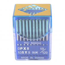 Düz Makine Kalın Dip Dikiş İğnesi / DPX5 SUK 19/120 100ADET