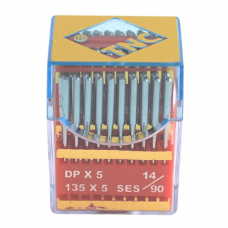 Düz Makine Kalın Dip Yanmaz Dikiş İğnesi / DPX5 SES PVD 14/90 100ADET