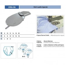 Gizli Lastik Temiz Katlama Aparatı 12x14 / UMA-86