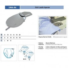 Gizli Lastik Temiz Katlama Aparatı 8x10 / UMA-86